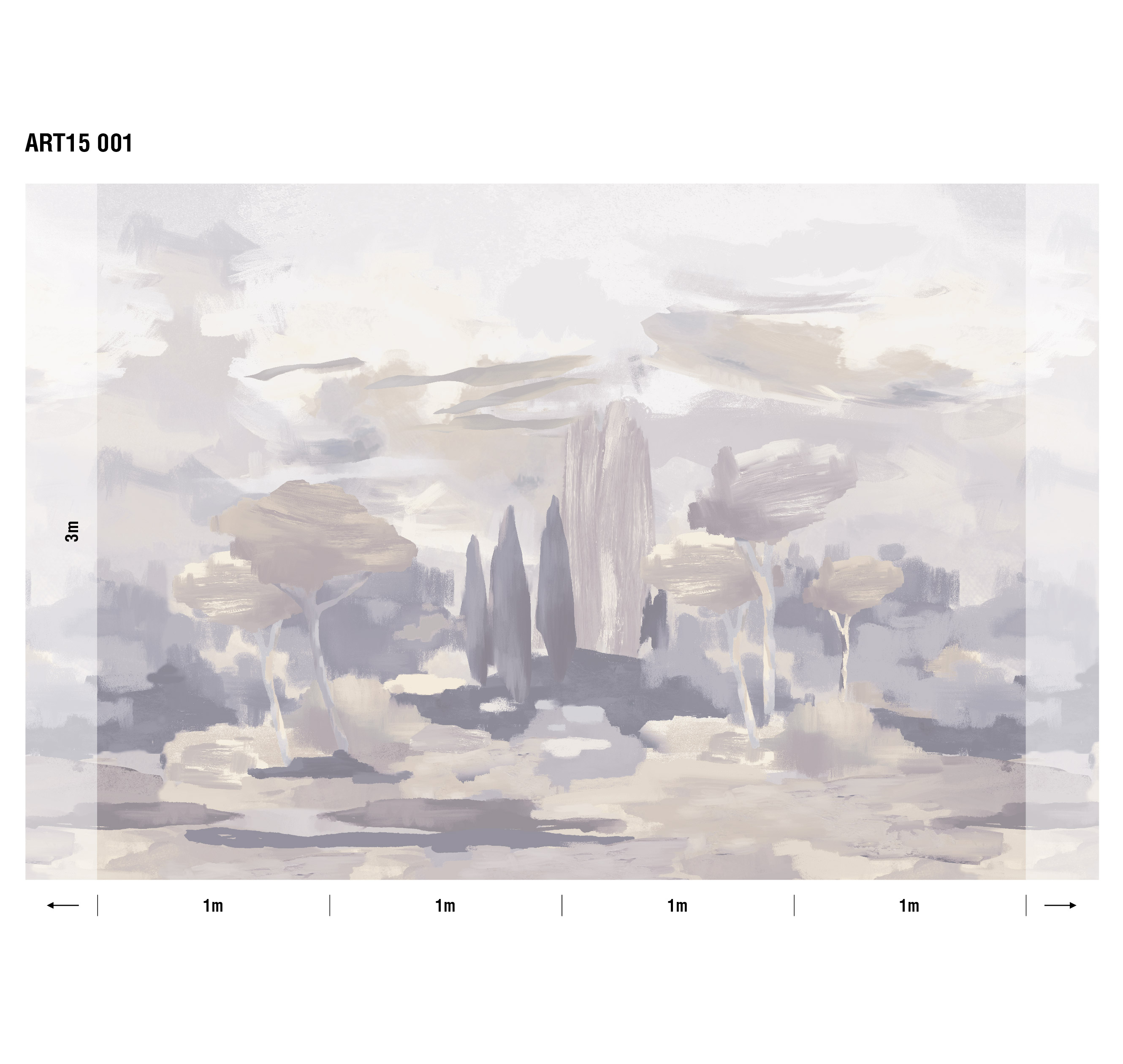 Панно Loymina Пейзаж 2 Средиземноморье ART15 001 3×4